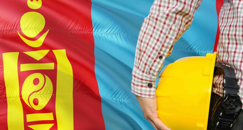 Mongolia work concept