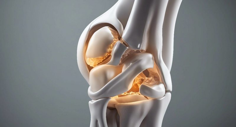 Model of a knee