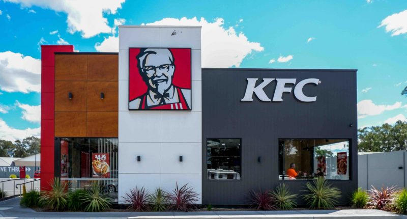 KFC store frontage