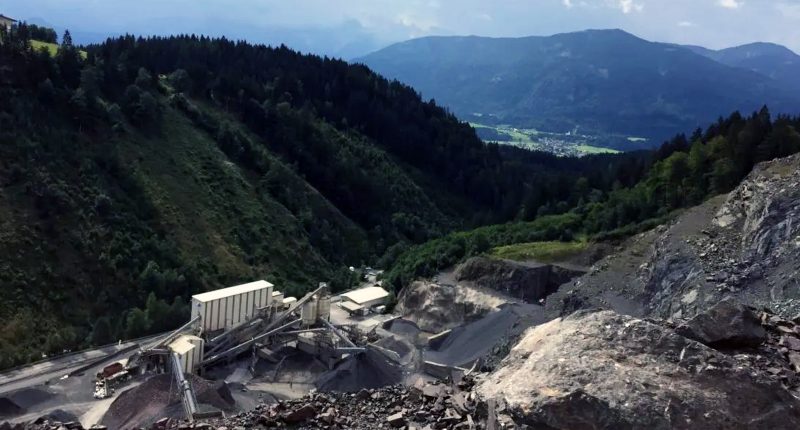 A zinc-germanium mine owned by Battery Age Minerals in Austria.