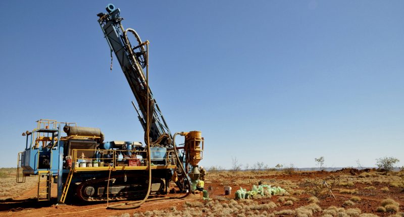 Large construction truck and rigging en-route to Firebird Metals mine.