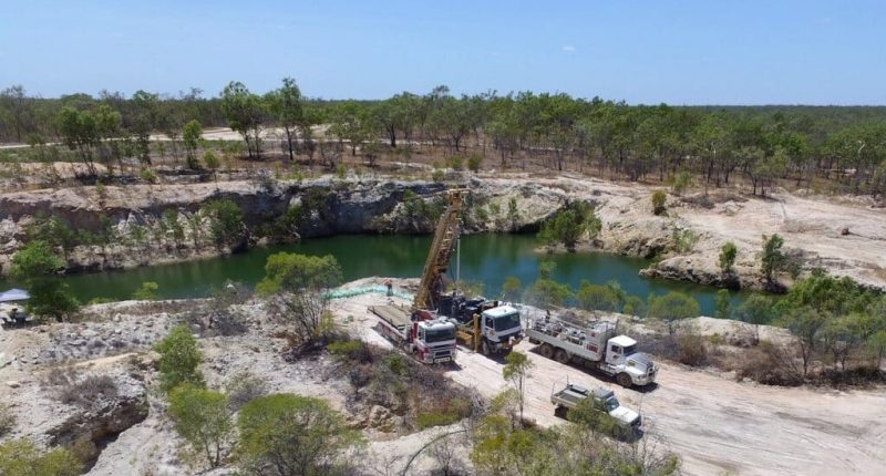 Drilling at Alice River Project