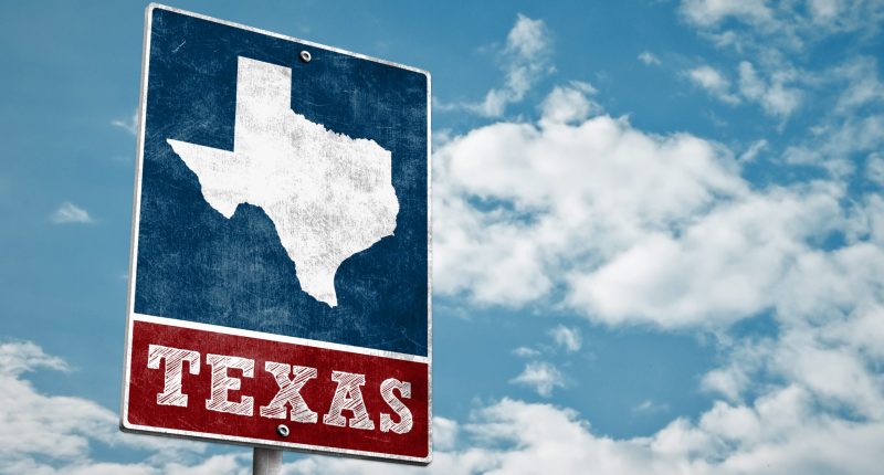 Texas roadsign concept