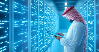 Middle East data centre AI concept