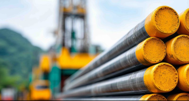 Drill rig AI gen concept