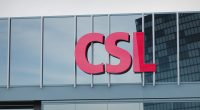 CSL information on the logo of the office facade.