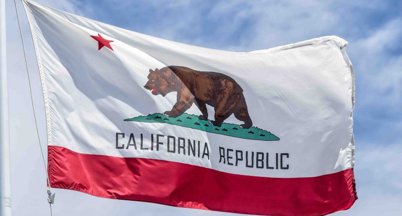 California state flag
