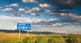 Idaho state borderline