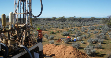 Alligator Energy workers on-site at Samphire