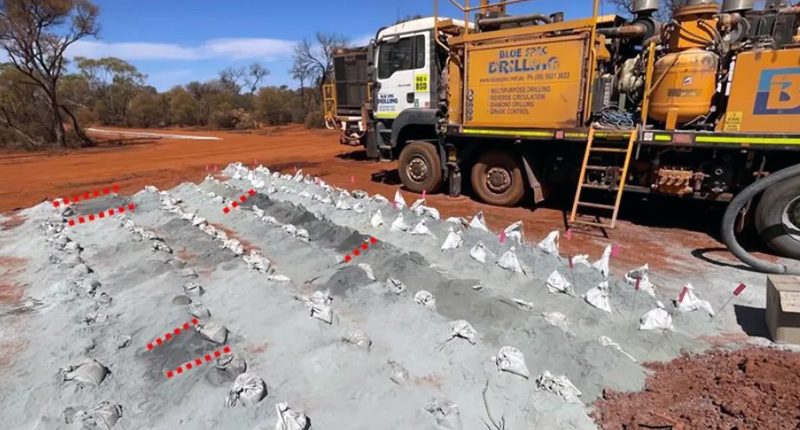 The Bingara Antimony Gully Trend owned by Cosmo Resources