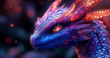 Childrens' dragon animation