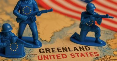 Greenland EU US war concept