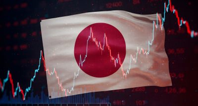 Nikkei share market concept