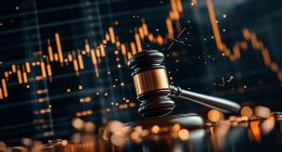 Lawsuit stock concept