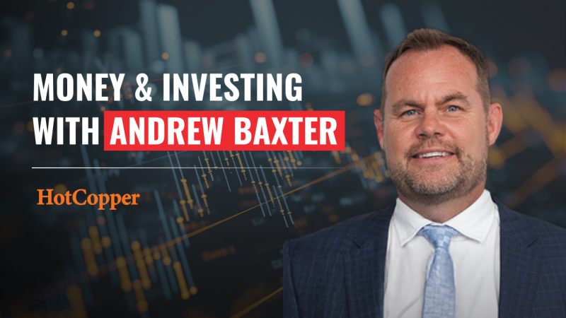 Money & Investing CEO and founder Andrew Baxter on his programme title page
