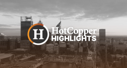The Market Link graphic with ASX-branded charts and the text "HotCopper Highlights" centred in white.