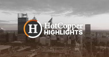 The Market Link graphic with ASX-branded charts and the text "HotCopper Highlights" centred in white.